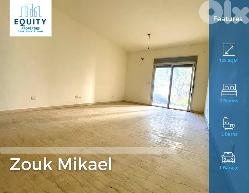 125 SQM Apartment With Terrace For Sale In Zouk Mikael #RK22326 0