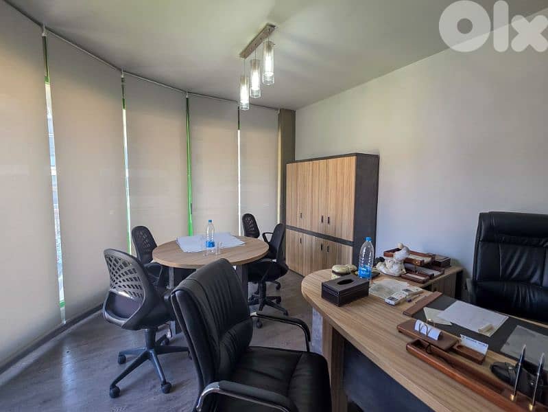 Fully Furnished Prime location Office in Mazraat Yachouh, Maten. 0