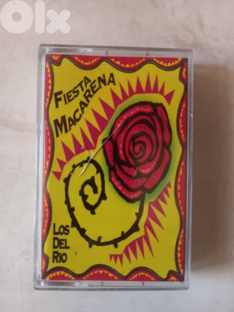 Los Del Rio ‎– Fiesta Macarena cassette 0
