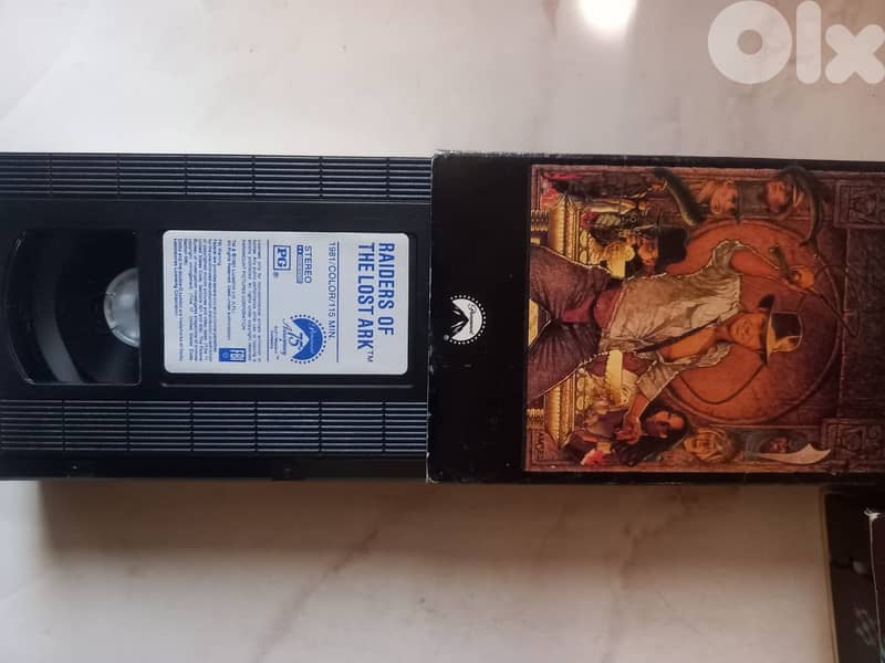 Indiana Jones Trilogy Collectors Edition Set VHS 1989 Harrison Ford 3