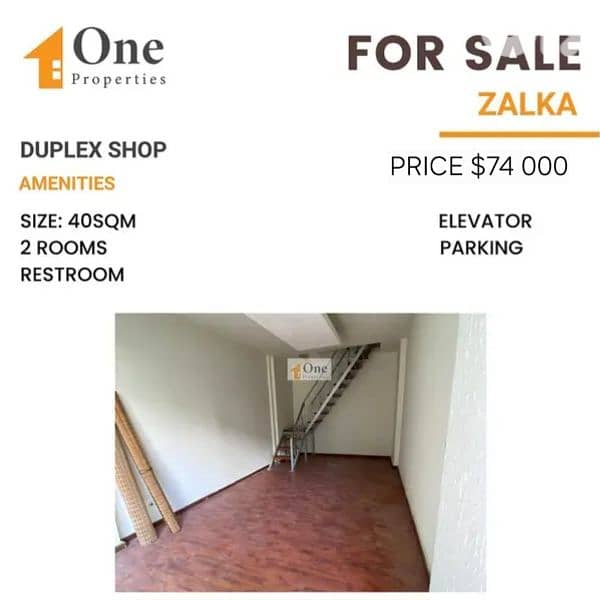 DUPLEX SHOP FOR SALE IN ZALKA 0