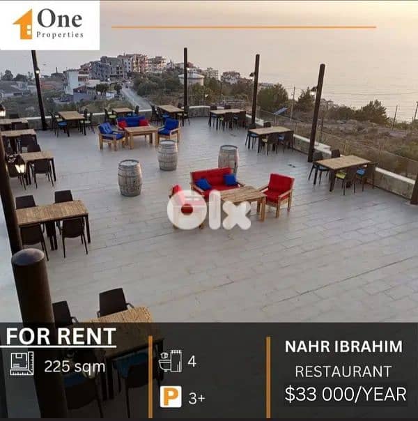 RESTAURANT FOR RENT IN NAHR IBRAHIM 0