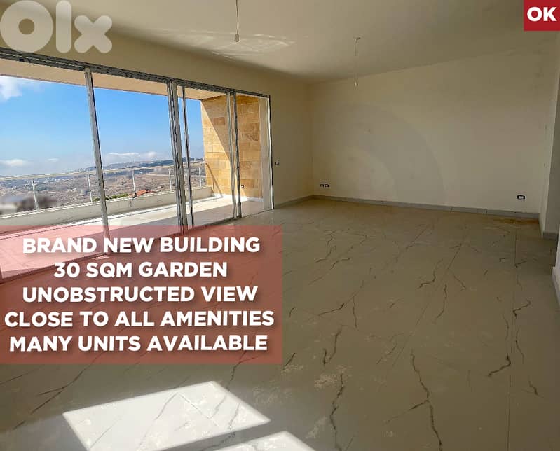 panoramic view, garden, 2 parking, Bhamdoun/ بحمدون REF#OK133806 0