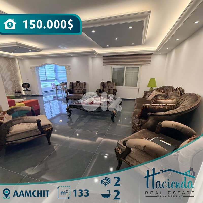 Sea View Furnished Apartment For Sale In Aamchit 0