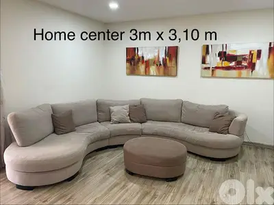 C Shape sectional sofa