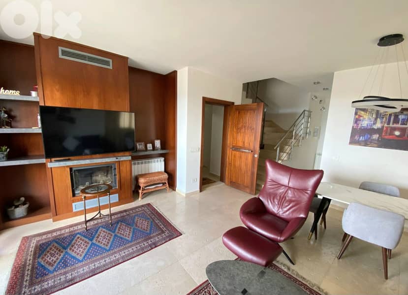 Chalet for sale in Faqra/ Duplex/ Designed/ Open view 2