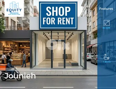 80 SQM Shop For Rent In Jounieh Prime Location #RK22856
