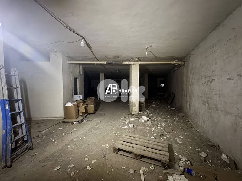 700 Sqm - Underground Warehouse For Sale in Achrafieh 0