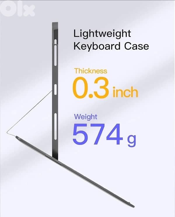 Inateck Keyboard Case for iPad Air 13 inch (M3) 2025 Ultralight 2