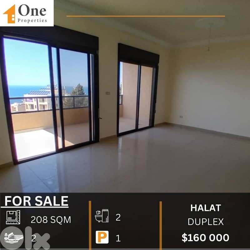 DUPLEX APARTMENT FOR SALE IN HALAT 0