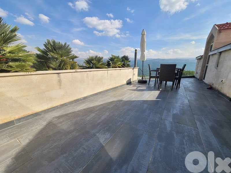 FULLY FURNISHED ROOFTOP | 2 BEDS | BROUMANA | OPEN VIEW, (BRR-148) 0