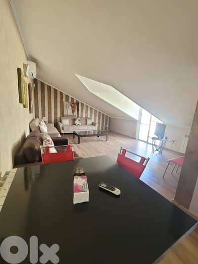 FULLY FURNISHED ROOFTOP | 2 BEDS | BROUMANA | OPEN VIEW, (BRR-148)