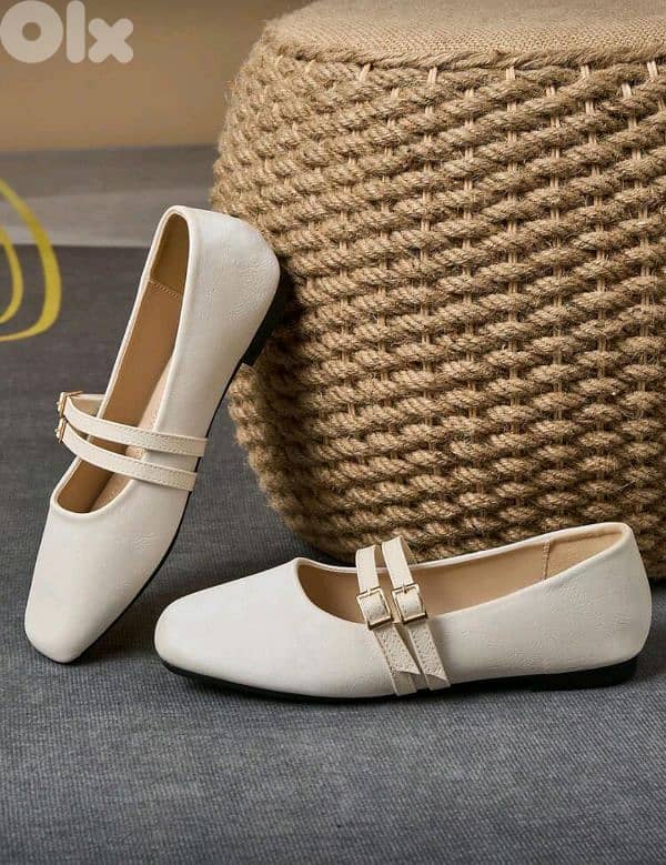 New Woman Fashion Square Toe Ballerina Flats 6