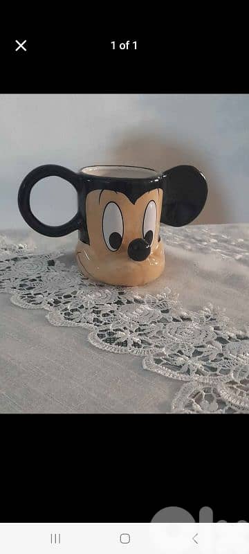 Mickey mouse 3d mug 0