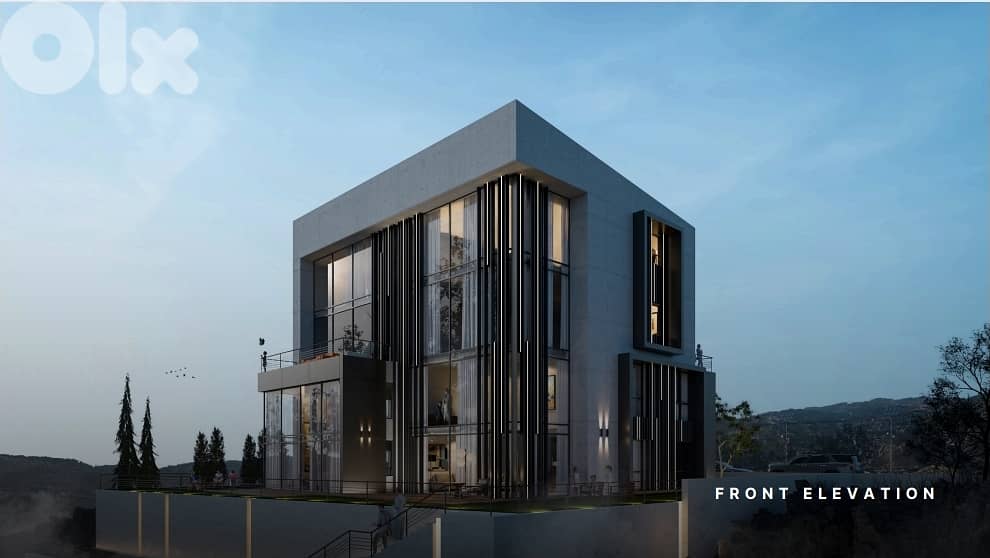 RWK466GZ - Modern duplex chalet for sale in Kfardebian 0