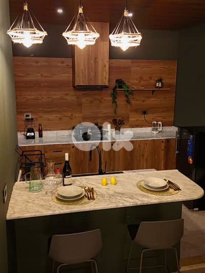 2 Bedroom “Romantic Mountain Escape Stylish Stay in Dbayeh”