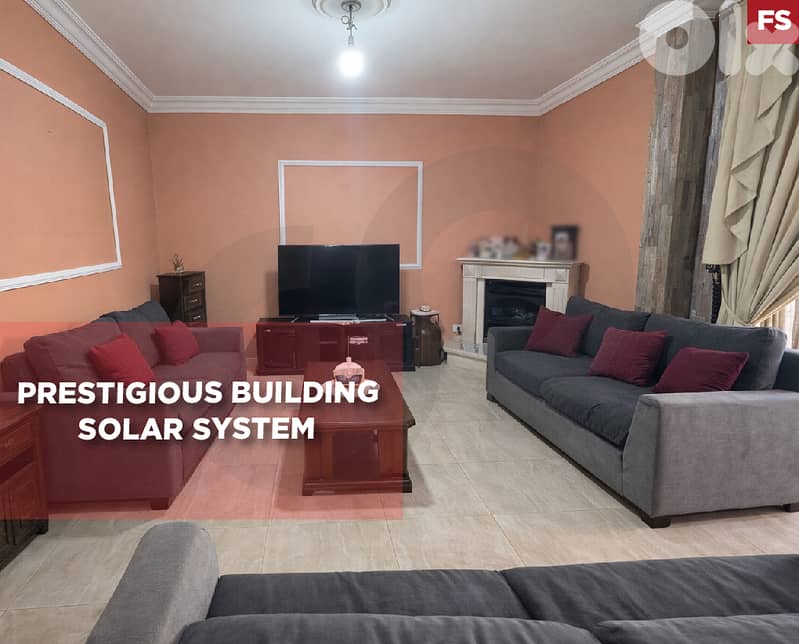 fireplace, solar system, parking,Zouk Mikael/زوق مكايل REF#FS133871 0