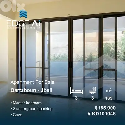 Apartment for Sale | Qartaboun – Jbeil #KD101048