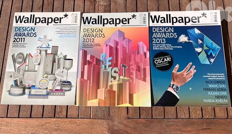 WallPaper Design Award 3 Magazines 0