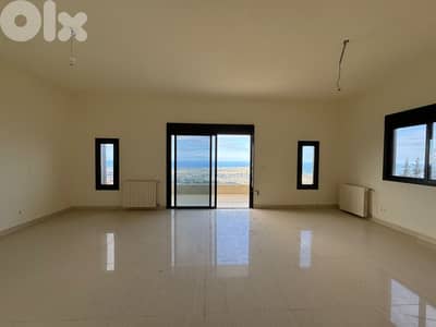 L20671 - New Apartment With Panoramic Sea View For Sale in Ain Saadeh