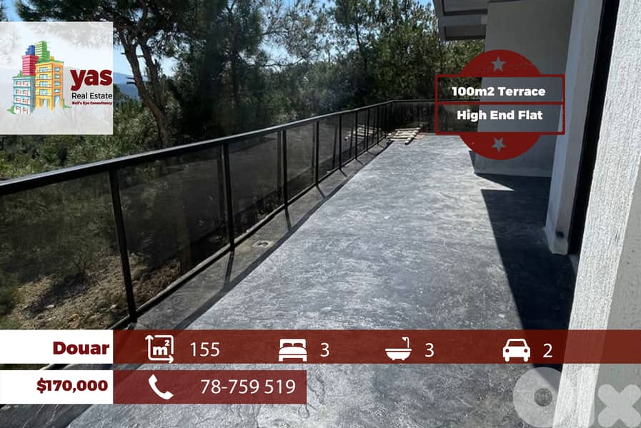 Douar 155m2 | 100m2 Terrace | Brand New | Unlockable VIew | TCH 0