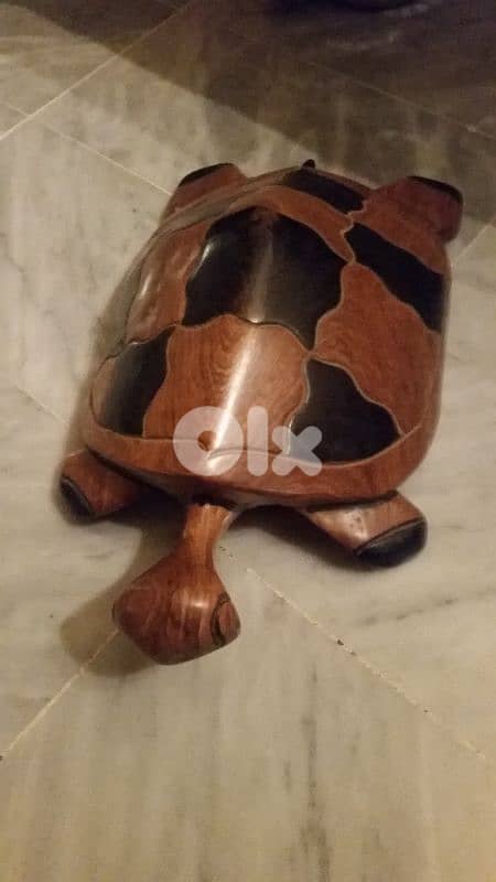 african  hand made turtle big size 5
