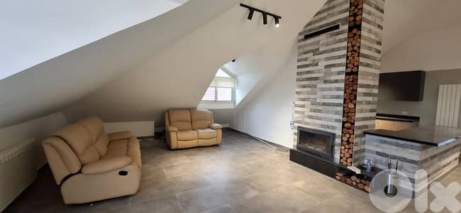 L20689 - Exclusive! Decorated Penthouse For Sale in Dhour Choueir