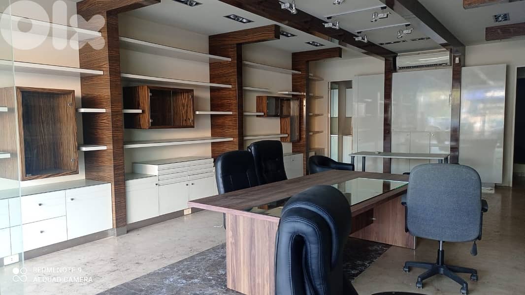 150Sq OFFICE | DBAYEH HIGHWAY | FULLY EQUIPPED, (DBR-106) 0