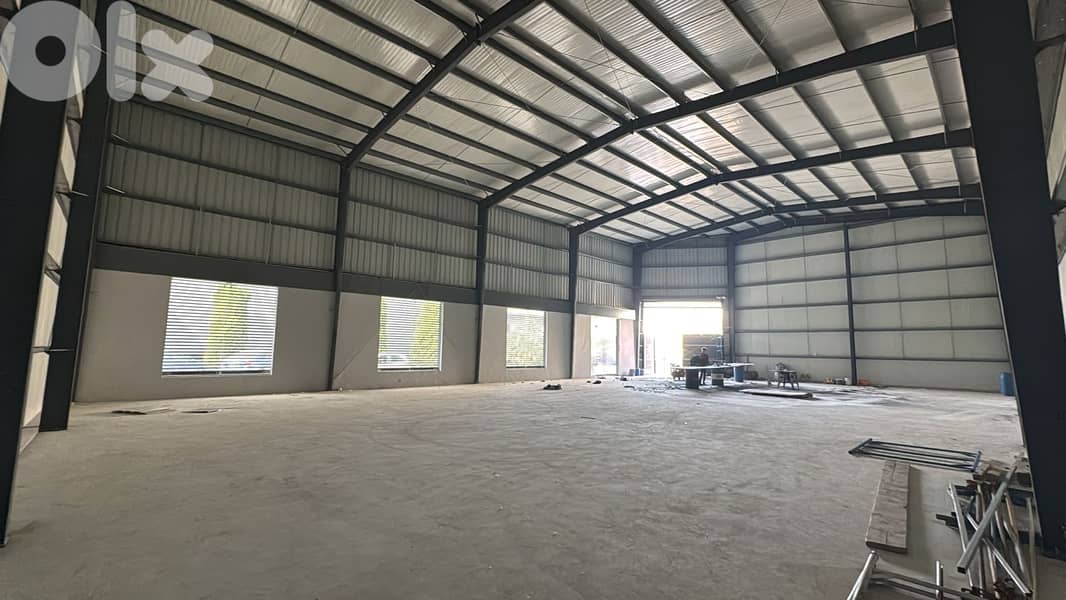 500Sq WAREHOUSE/ CAR PARK / HEIGHT 9.5M/ ZALKA PRIME, (ZLR-195) 0