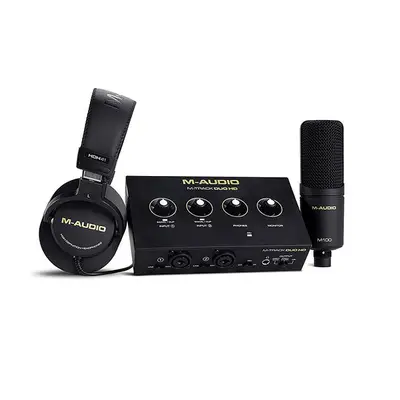 M-Audio M-Track Duo HD Producer Pack - USB-C Audio Interface