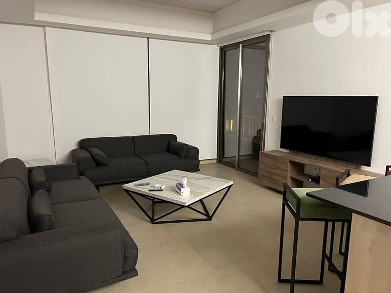 fully furnished one bedroom apartment for rent waterfront city dbayeh 0