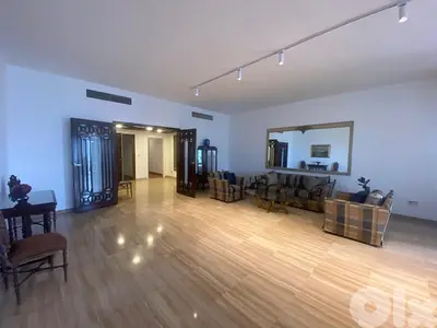 350 sqm fully furnished apartment for rent with pool rabieh maten