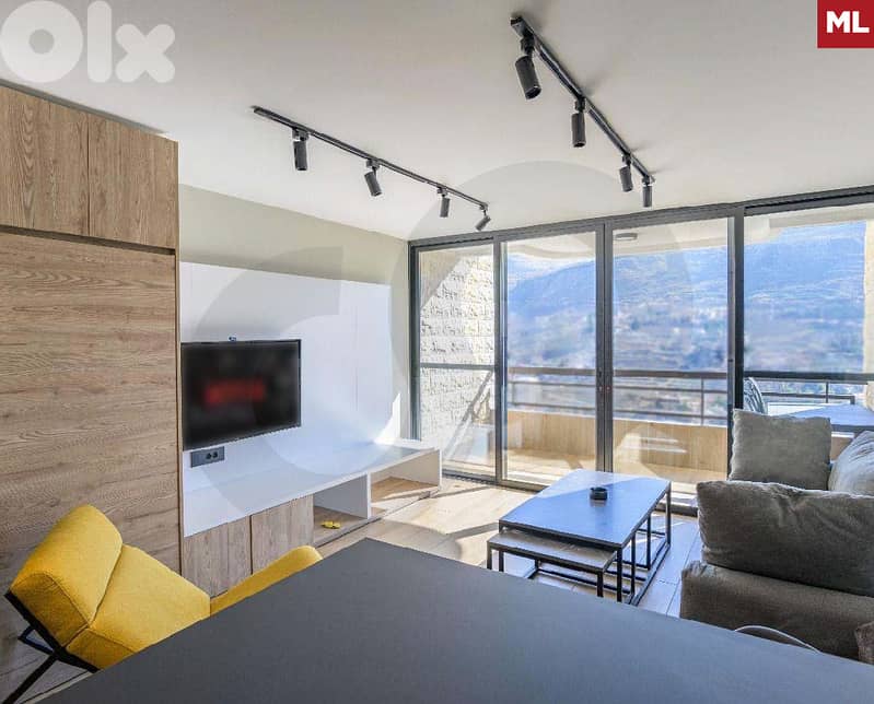 balcony, cozy, heating system, Faraya/فاريا REF#ML133908 0