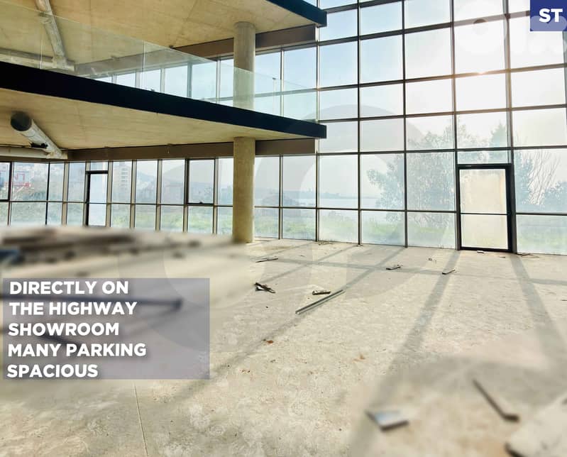 RENT/Showroom/Ghazir/غزير/Private Elevator Access/REF#ST133911 ! 0