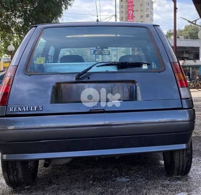 Renault 5 Gtx model 1988  ( 3850 $ ] فيتاس عادي