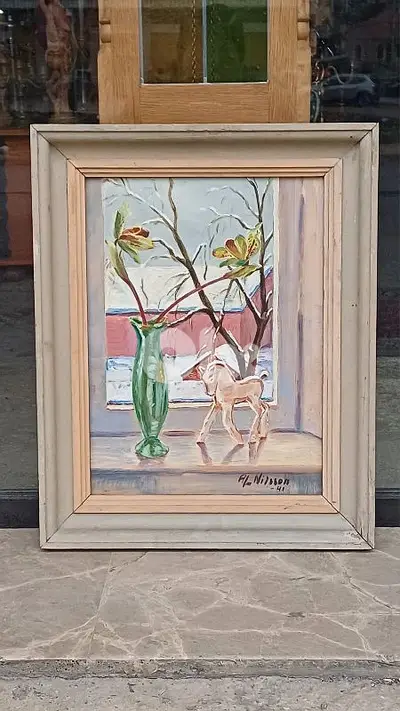 لوحة رسم زيتي اوروبية