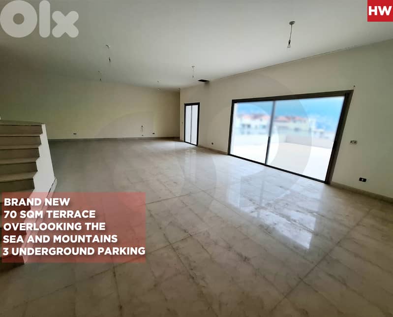 DUPLEX/70 sqm terrace/Adma w Dafnah/ أدما/ELEVATOR/REF#HW133926. 0