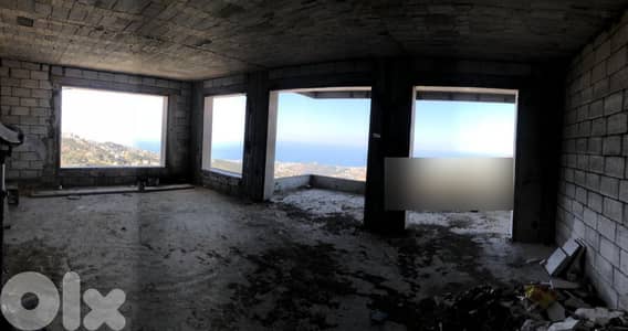 PROJECT UNDER CONSTRUCTION IN BIKFAYA PRIME/SEA VIEW/3BEDS/(BK-159)