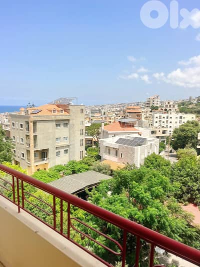 L20692 - Furnished Apartment With Partial Sea View For Sale in Jbeil