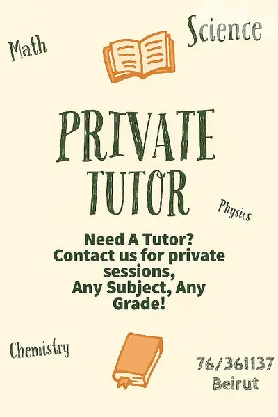 Leçons Particulières / Private Tutor (in person or online)