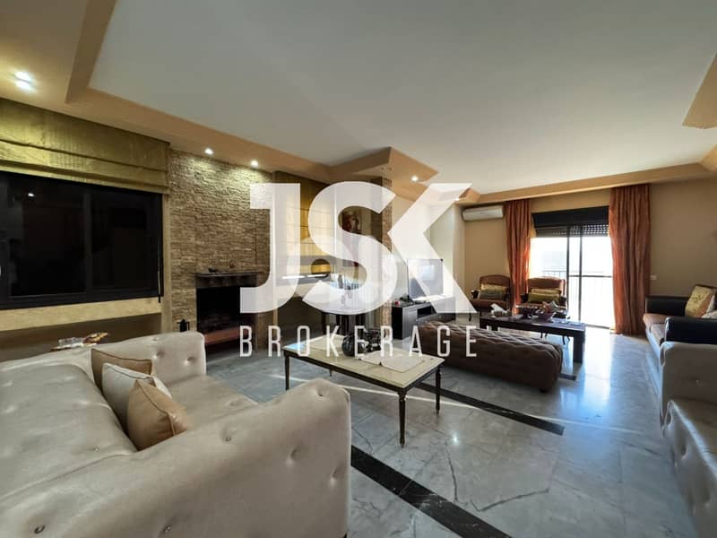 L20709 - Fully Furnished And Decorated Apartment For Sale in Baabdat 0