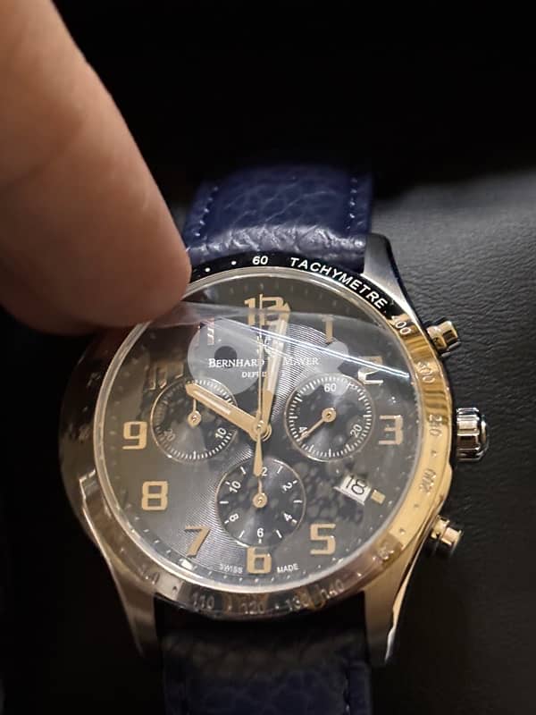 Bernhard H. Mayer Iris Chronograph – Deep Blue (Swiss Made) Bernard 0