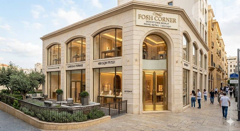 ​FOR SALE: Prime Corner Shop - Fosh Street, Downtown Beirut 0