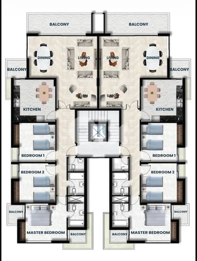 apartment for sale in Dawhet el Hoss, Aley , installments
