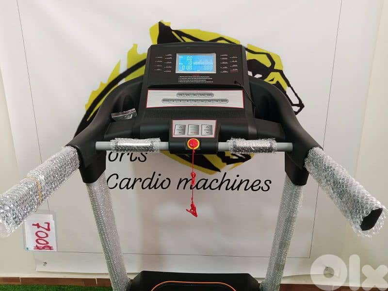 treadmill sports 4hp motor power automatic incline 4