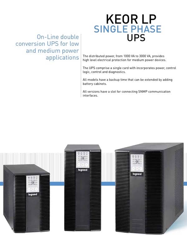 Legrand KEOR LP SINGLE PHASE UPS 1
