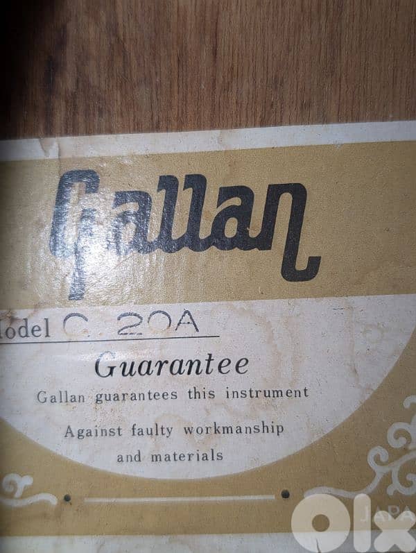 Vintage Classical Guitar Rare 1