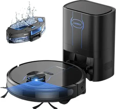 Laresar L6 Nex Vacuum Robot,3L , 3500Pa Suction Power(original).
