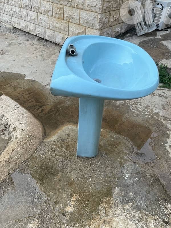 Classic Blue Sink 1
