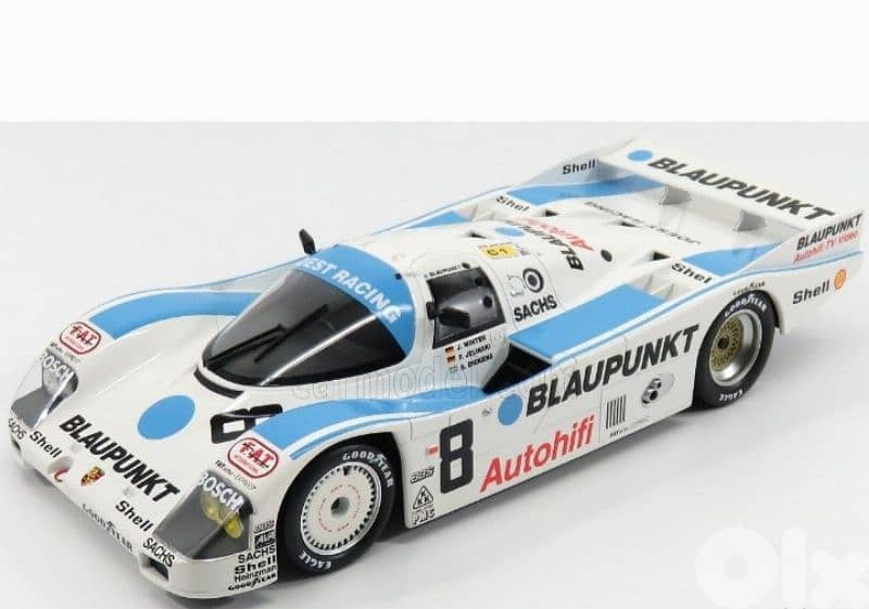 Porsche 962C (24h Le Mans 1988) diecast car model 1;18 0